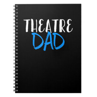 Cuaderno La actriz Dad Stage Drama Navidades intervinientes