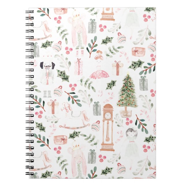 Cuaderno La acuarela de las vacaciones de los nutcracker (Frente)