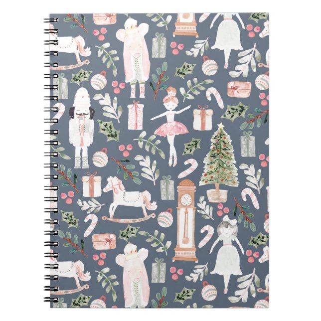 Cuaderno La acuarela moderna del Nutcracker (Frente)