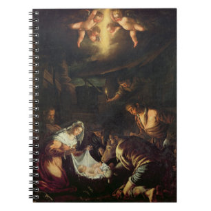 Cuaderno La adoración de los pastores (aceite en lona)