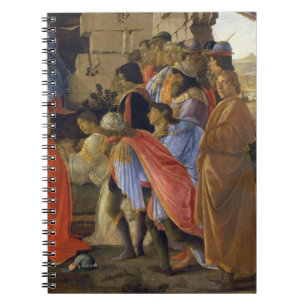 Cuaderno La adoración de unos de los reyes magos, detalle