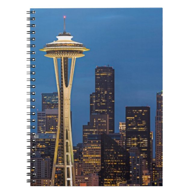 Cuaderno La aguja del espacio y la Seattle céntrica (Frente)