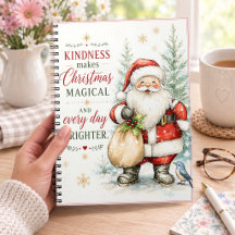 La amabilidad hace que la Navidad sea mágica Santa