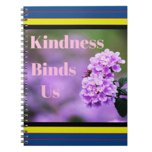 Cuaderno La Amabilidad Nos Une Al Pegatina
