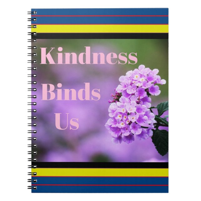 Cuaderno La Amabilidad Nos Une Al Pegatina (Frente)