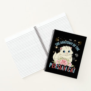 Cuaderno La Anatomía Del Gato Persa