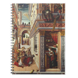 Cuaderno La Anunciación, con San Emidius