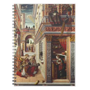 Cuaderno La Anunciación, con San Emidius