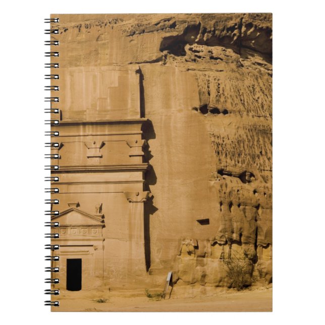 Cuaderno La Arabia Saudita, sitio de Madain Saleh, 3 (Frente)