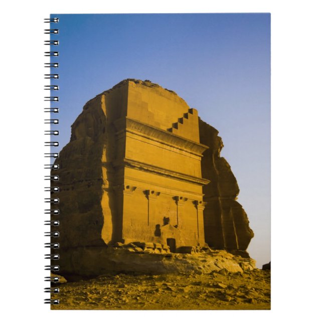 Cuaderno La Arabia Saudita, sitio de Madain Saleh, 4 (Frente)