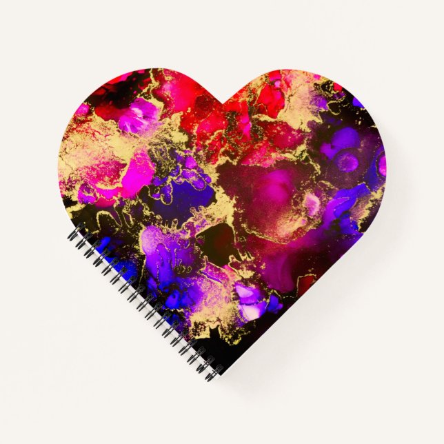 Cuaderno La asombrosa pintura con tinta de alcohol de Fuchs (Anverso)