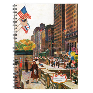 Cuaderno La avenida de Michigan, Chicago de Juan vacila