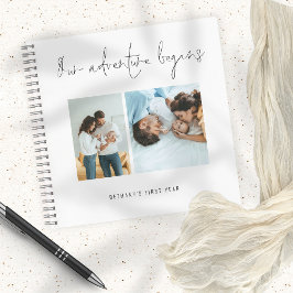 Cuaderno La aventura comienza a escribir fotos del bebé pri