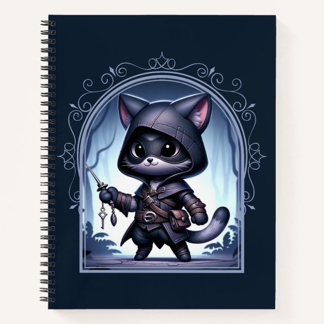 Cuaderno La aventura de la fantasía de Rogue (Anverso)