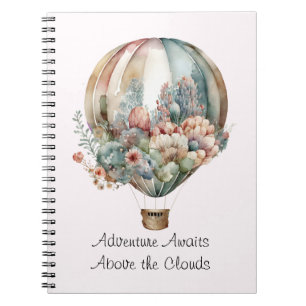 Cuaderno La aventura espera por encima de las nubes