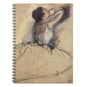 Cuaderno La Bailarina de Edgar Degas, Arte Antiguo de Baila
