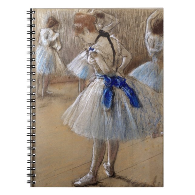 Cuaderno La bailarina de la danza del ballet, desgasifica (Frente)