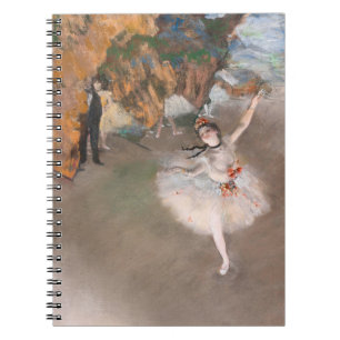 Cuaderno La bailarina estrella en el ballet Edgar Degas