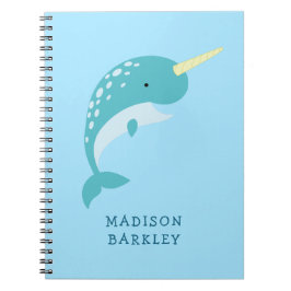 Cuaderno La ballena linda de Narwhal Kid