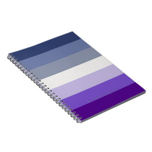 Cuaderno La bandera del orgullo butch lesbiana de SlipperyJ