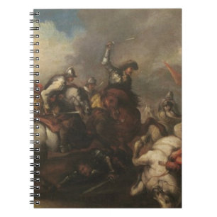 Cuaderno La batalla de los Cavaliers (aceite en lona)
