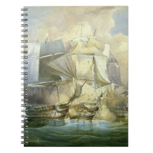 Cuaderno La batalla de Trafalgar, el principio del Acti