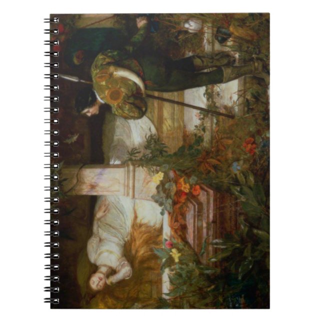 Cuaderno La Bella Durmiente (El valiente príncipe audaz sal (Frente)
