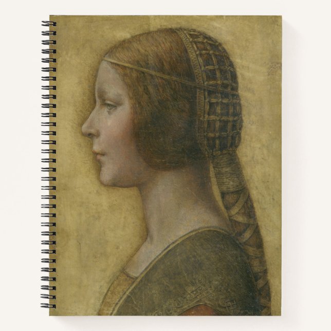 Cuaderno La bella princesa (de Leonardo da Vinci) (Anverso)