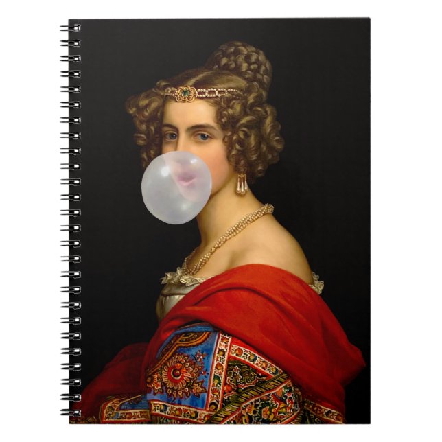 Cuaderno La belleza bávara y el chicle	 (Frente)