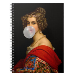 Cuaderno La belleza bávara y la goma de burbujas