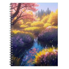 Cuaderno La belleza cautivadora del encantador pantano