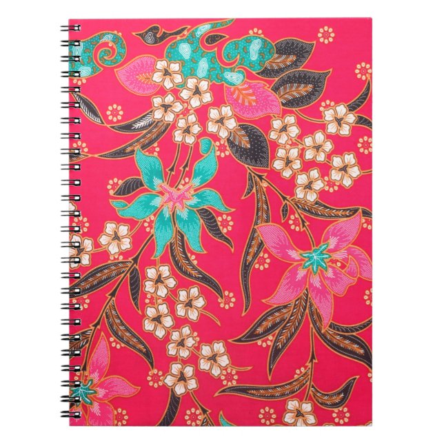 Cuaderno La belleza del arte, el Bati malasio e indonesio (Frente)