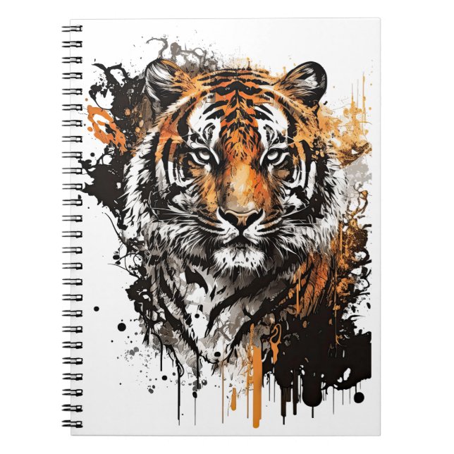 Cuaderno La belleza del tigre (Frente)