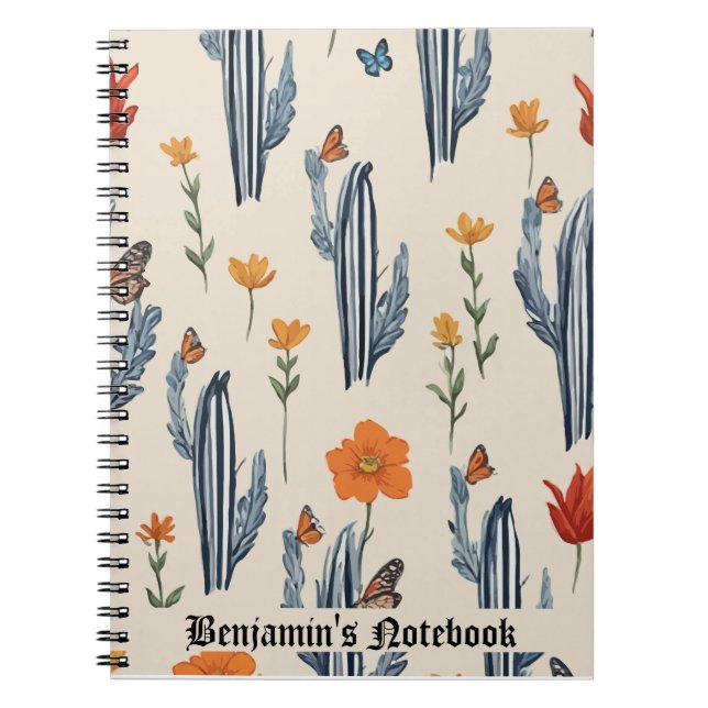 Cuaderno La belleza y la resiliencia de la naturaleza (Frente)