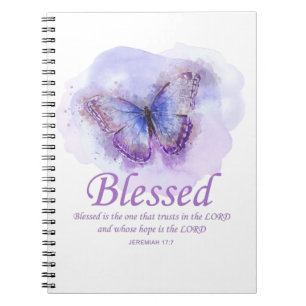 Cuaderno La Biblia Cristiana Femenina Verse Butterfly:Bendi