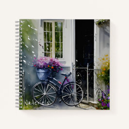 Cuaderno La bicicleta de jardín