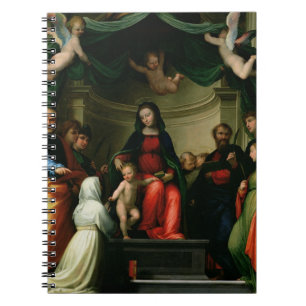 Cuaderno La boda mística de St. Catherine de Siena con