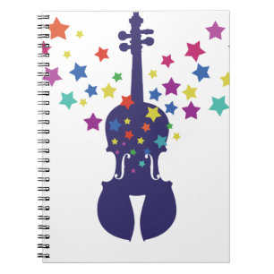 Cuaderno La bolsa de asas, llaveros o botón de la estrella