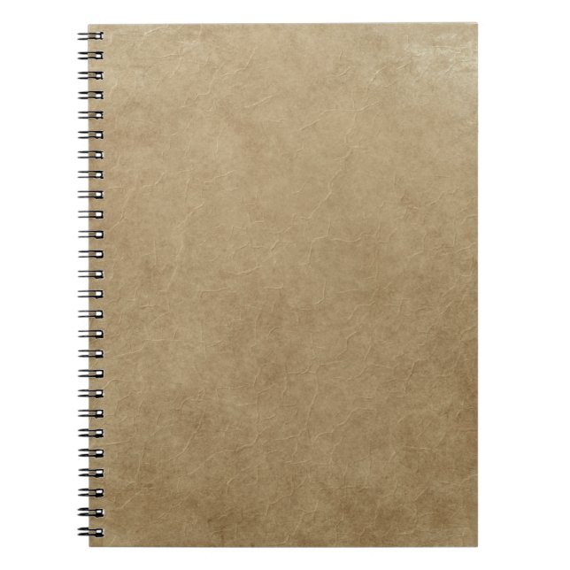 Cuaderno La bolsa de papel de Brown tiene gusto de Texutre (Frente)