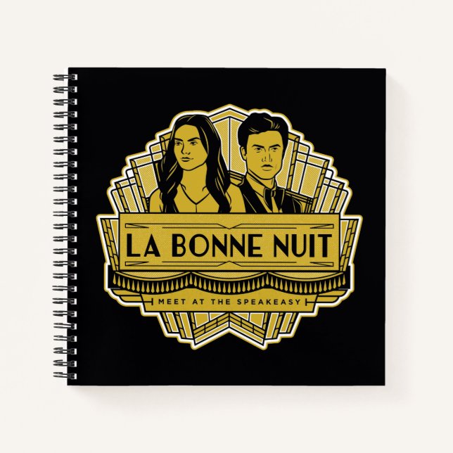 Cuaderno La Bonne Nuit - Encuentro En Speakeasy (Anverso)