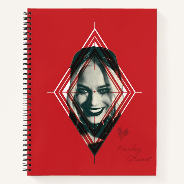 Cuaderno La brigada suicida | Harley Quinn Diamond Target (Anverso)