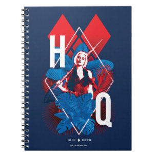 Cuaderno La brigada suicida   Harley Quinn Fern & Diamonds