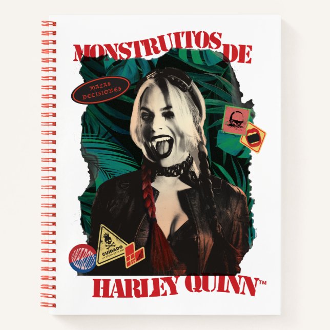Cuaderno La brigada suicida | Harley Quinn Winking (Anverso)