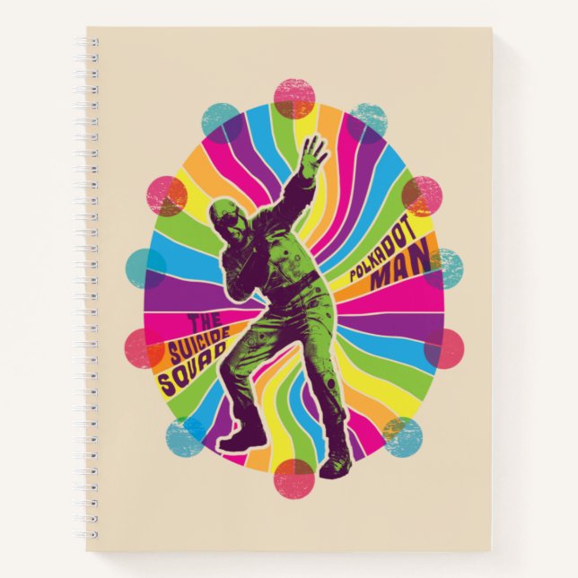Cuaderno La brigada suicida | Psicodélico de Polka-Dot Man (Anverso)