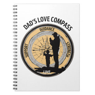 Cuaderno La brújula de amor de papá
