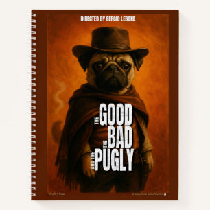 Cuaderno La buena la mala y la pugly parodia de película