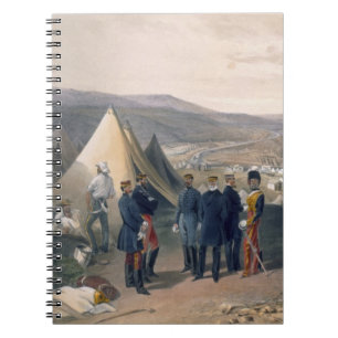 Cuaderno La caballería acampa, platea 'de Seat de la guerra