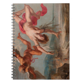 Cuaderno La caída de Icarus (por Jacob Peter Gowy)