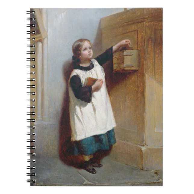 Cuaderno La caja de la colección (aceite en el panel) (Frente)
