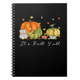 Cuaderno La Calabaza de Halloween Cae en otoño deja el